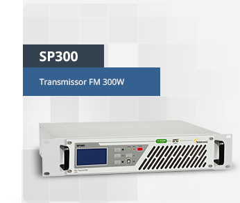 SP300 - Transmissor FM 300W
