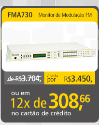 FMA730 - Monitor de Modulação FM