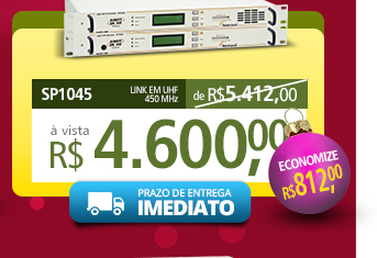 SP1045 - Link em UHF de 450MHz
