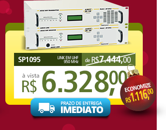 SP1095 - Link em UHF de 950MHz